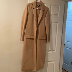 Express long coat/Tan/Size XS